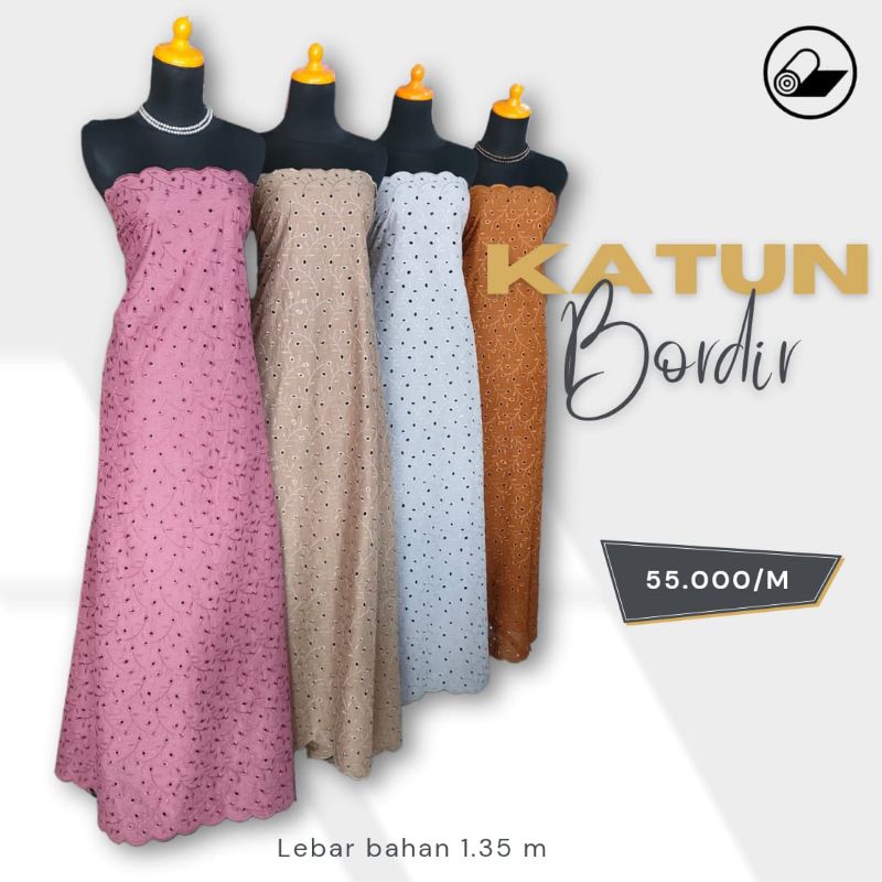 Bordir Katun Lubang