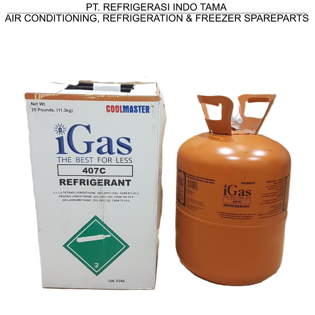 iGas R407C 11.3 KG - Refrigerant R407C / R 407C - R407 C - R 407 C 11.3kg