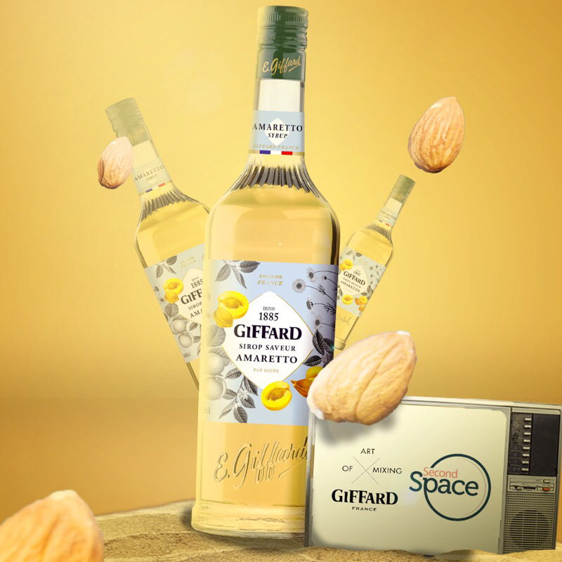 

Armaretto Syrup Giffard 1 Liter