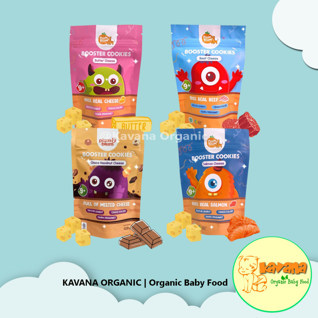

PlumandBlum Cookies Mpasi BB Booster - Tinggi Kalori