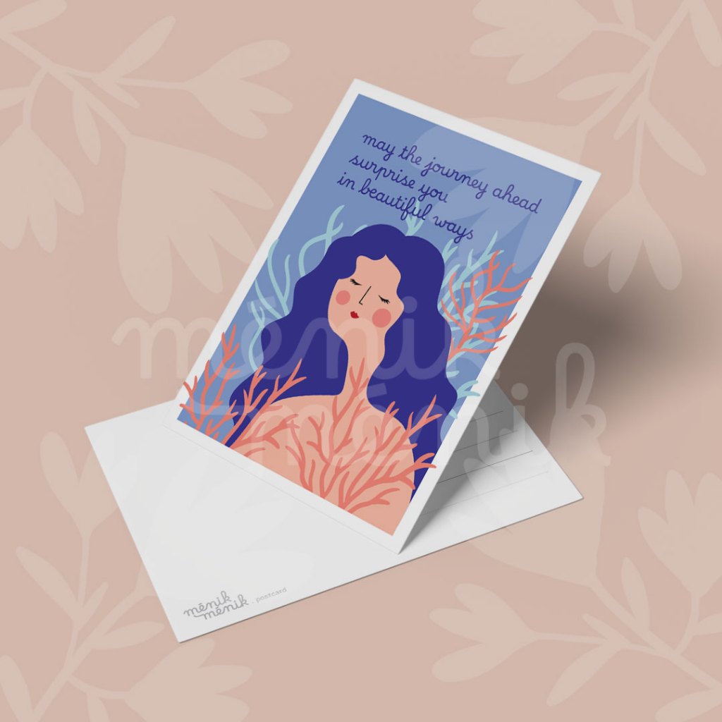 

Menikmenik Art Print Postcard & Poster Journey