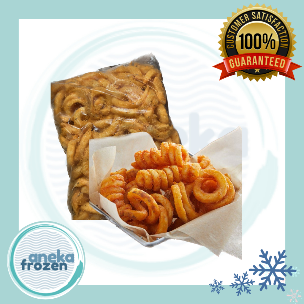 

mccain kentang curly 500gram aneka frozen malang