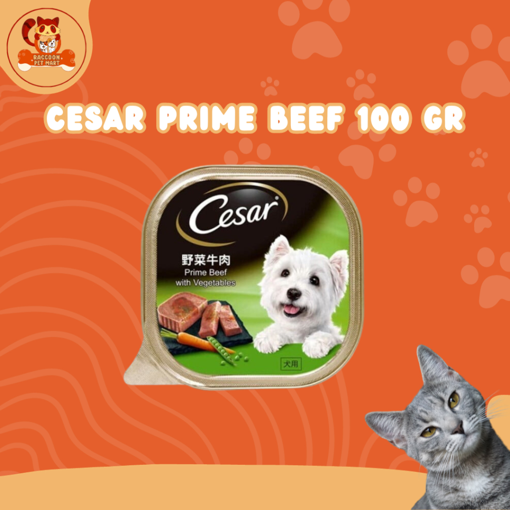 

Cesar Prime Beef 100 gr - Makanan Basah Kucing