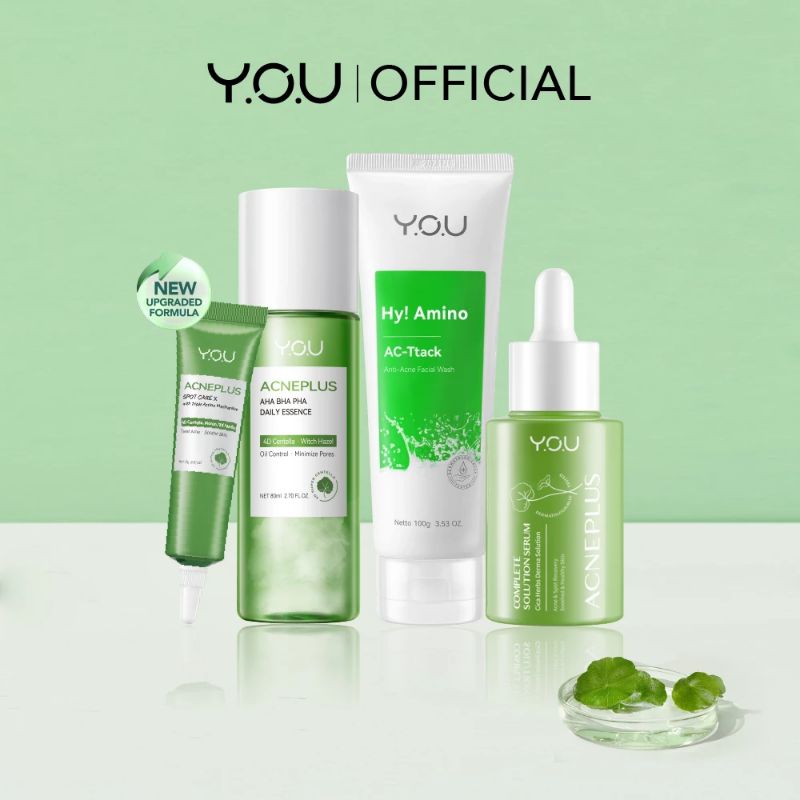 YOU Acne Series / YOU Acne Plus Spot Care / YOU Acneplus Serum / YOU Acneplus Essence / YOU Facial W