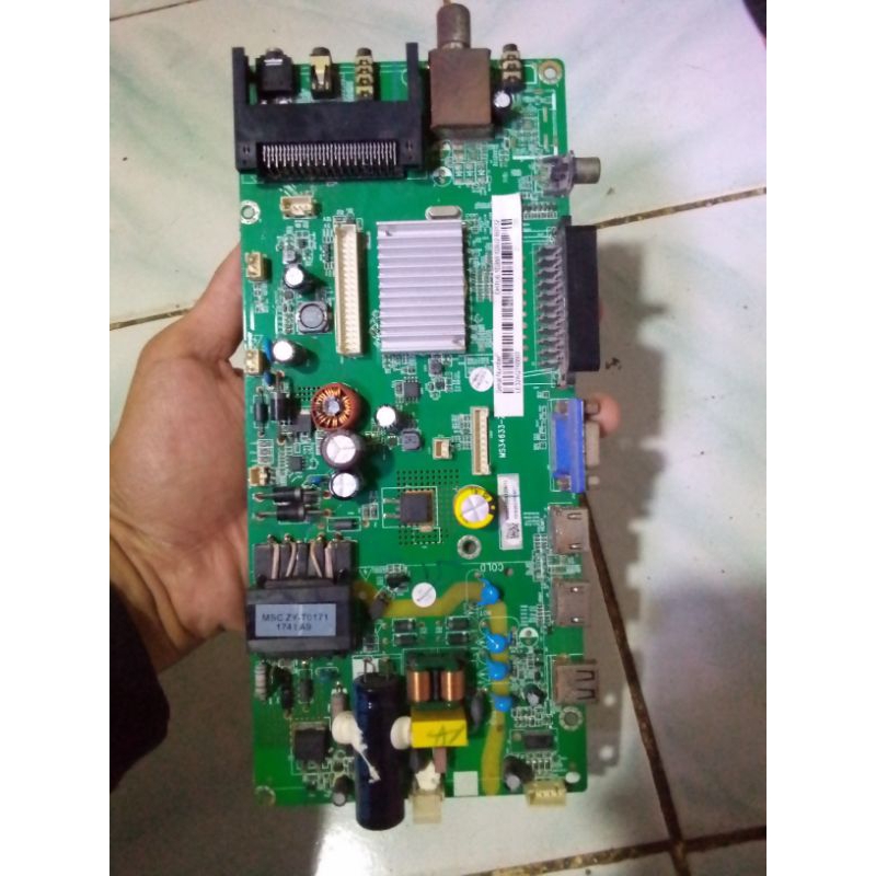 MB MAINBOARD MOTHERBOARD TV LED AQUA LE32AQT6000T MESIN TV LED AQUA LE32AQT6000T