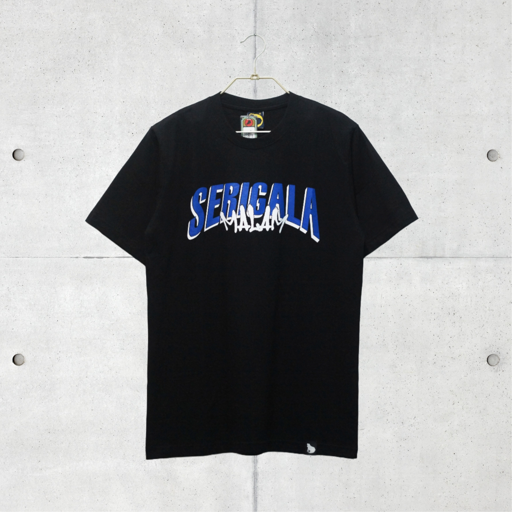 Baju Kaos Band Official Original Serigala Malam X Frogstone (MB Mash Up) Tshirt
