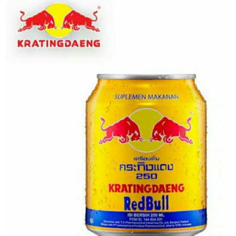 

redbull gold kratingdaeng suplemen makanan