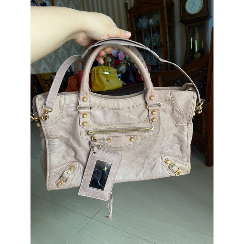 preloved tas Balenciaga baby pink (lempo) ori