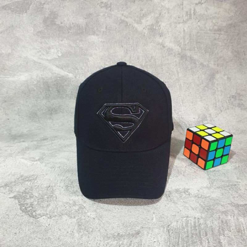 TOPI SUPERMAN WB BUILT UP SECOND ORIGINAL LIKE NEW