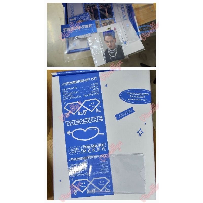 (READY INA) Treasure 2nd Membership Kit fullset