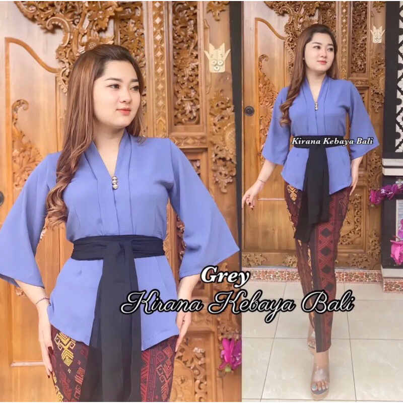 (kebaya saja)kebaya kartini airflow jumbo/kebaya kartini airflow lonceng