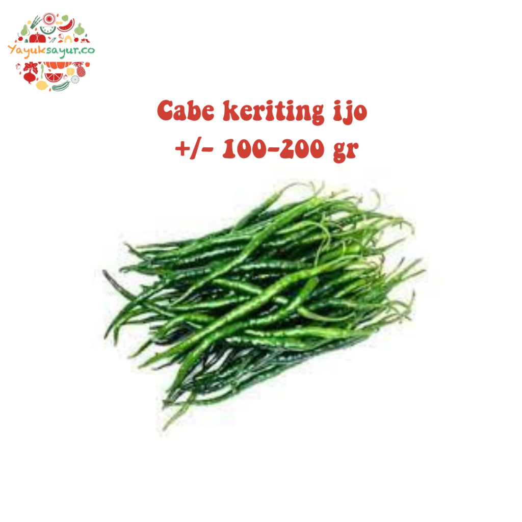 

[SERBA GOCENG] CABE KERITING IJO