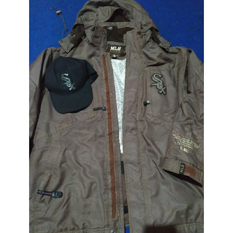 Jacket Snowboard Vintage Rare MLB Chicago white SOX jacket Bomber tucker varsity hoodie detroit