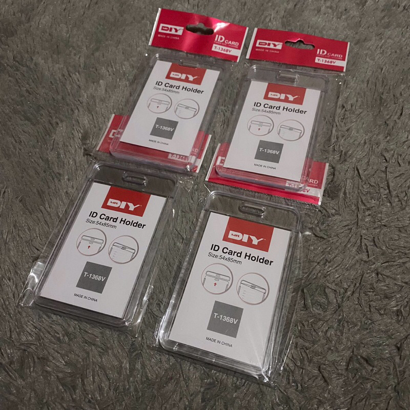 Acrylic Toploader Card Holder ID Card Photocard PC Mr.Diy