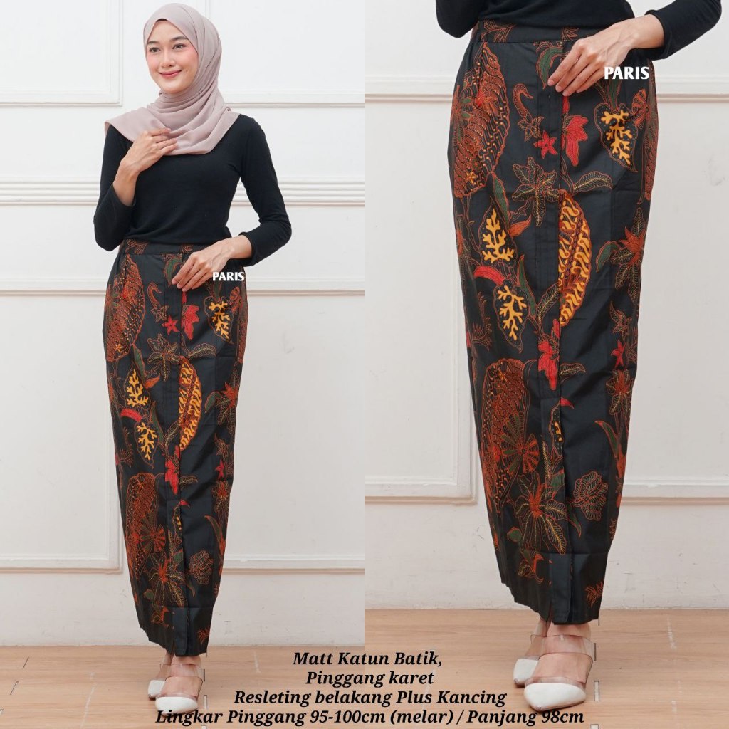 ROK BATIK WIRU ROK SPAN LIPIT ROK BAWAHAN KEBAYA MOTIF ELEGAN