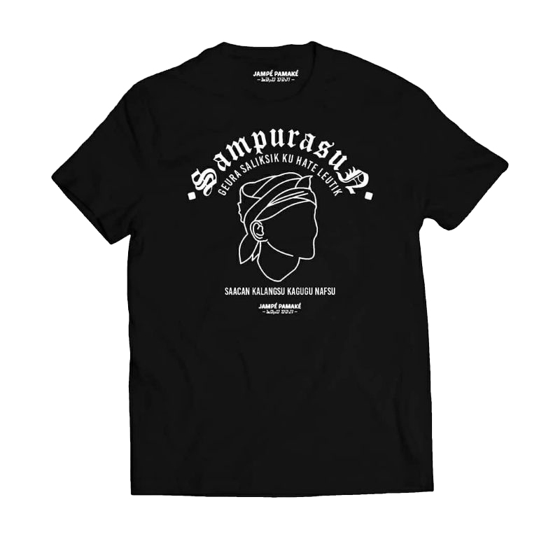 BAJU KAOS DISTRO URANG SUNDA KATA SAMPURASUN COTTON COMBED PRIA WANITA ORIGINAL MURAH PALING LARIS B