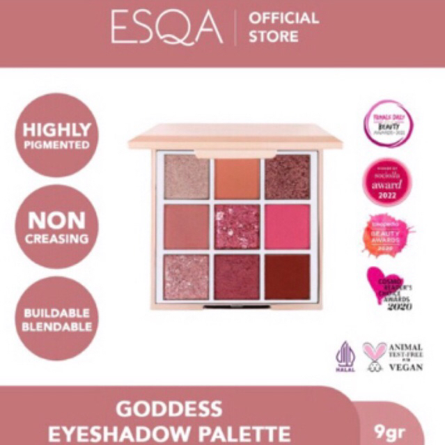 ESQA eyeshadow pallete