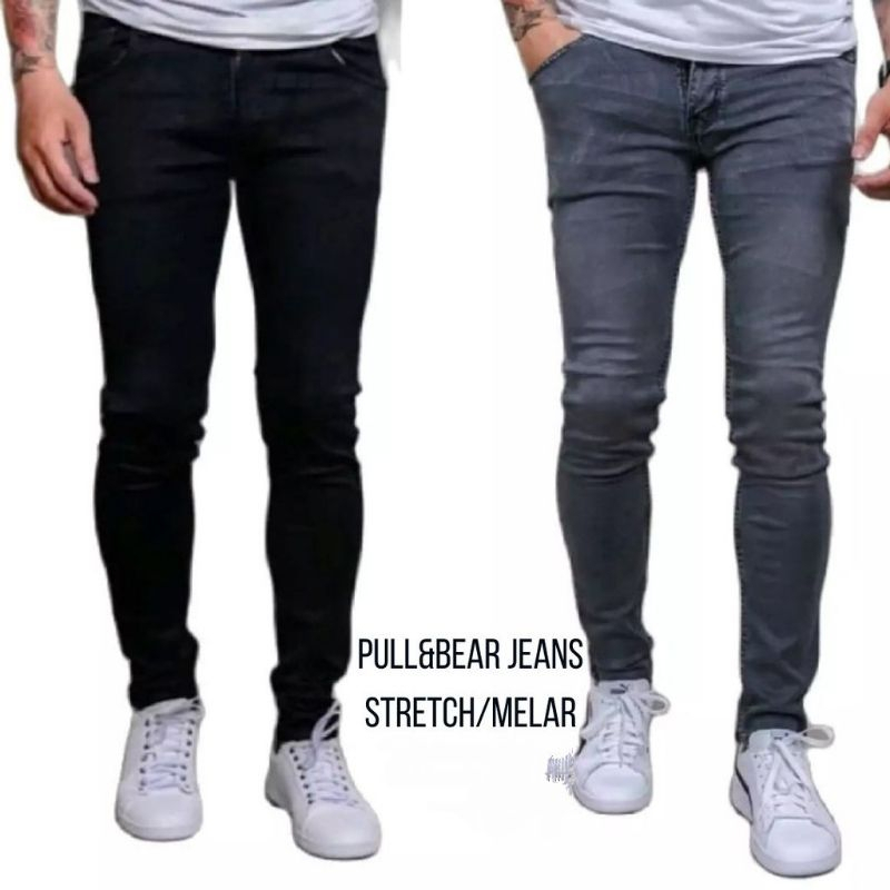 CELANA JEANS PULL and BEAR / pull & bear skinny / pull n bear pria / celana panjang jeans / celana j