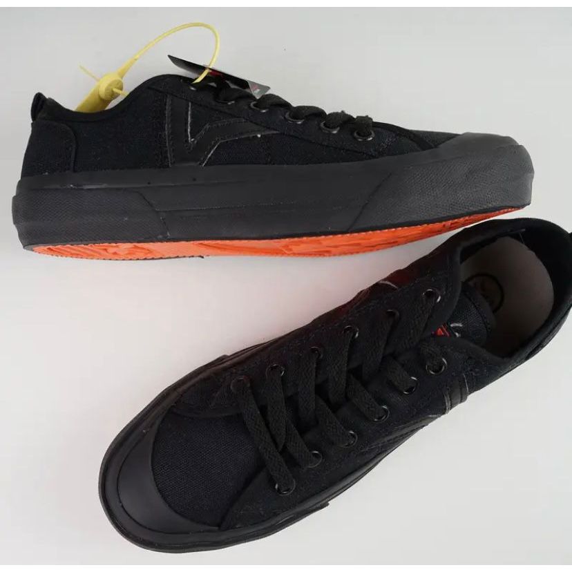 Sepatu Pria Wanita Newtranz X3 Full Black Lokal Brand Original