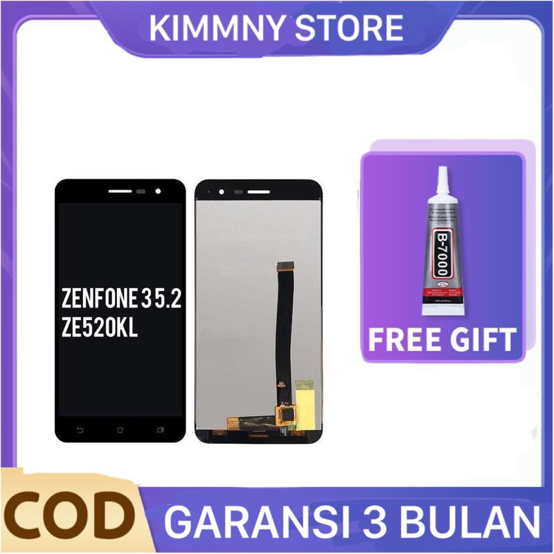 LCD TOUCHSCREEN FULLSET ASUS ZENFONE 3 5,2 / ZE520KL Z017D Z017DA Z017DB