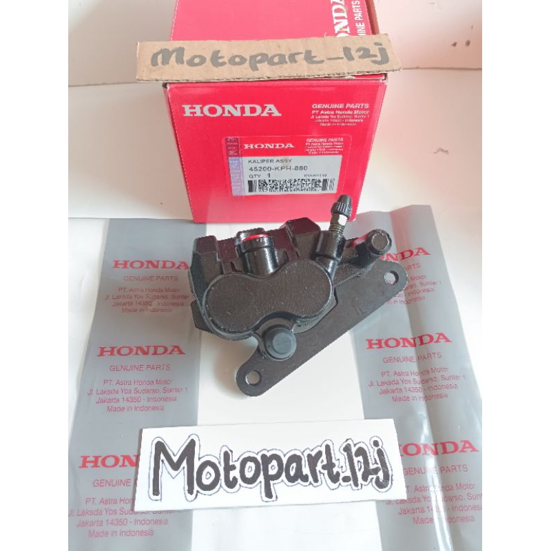 Kaliper Cakram Depan (KPH) Caliper Pala Babi Honda Supra X 125 Kharisma Supra fit Revo lama asli Ori