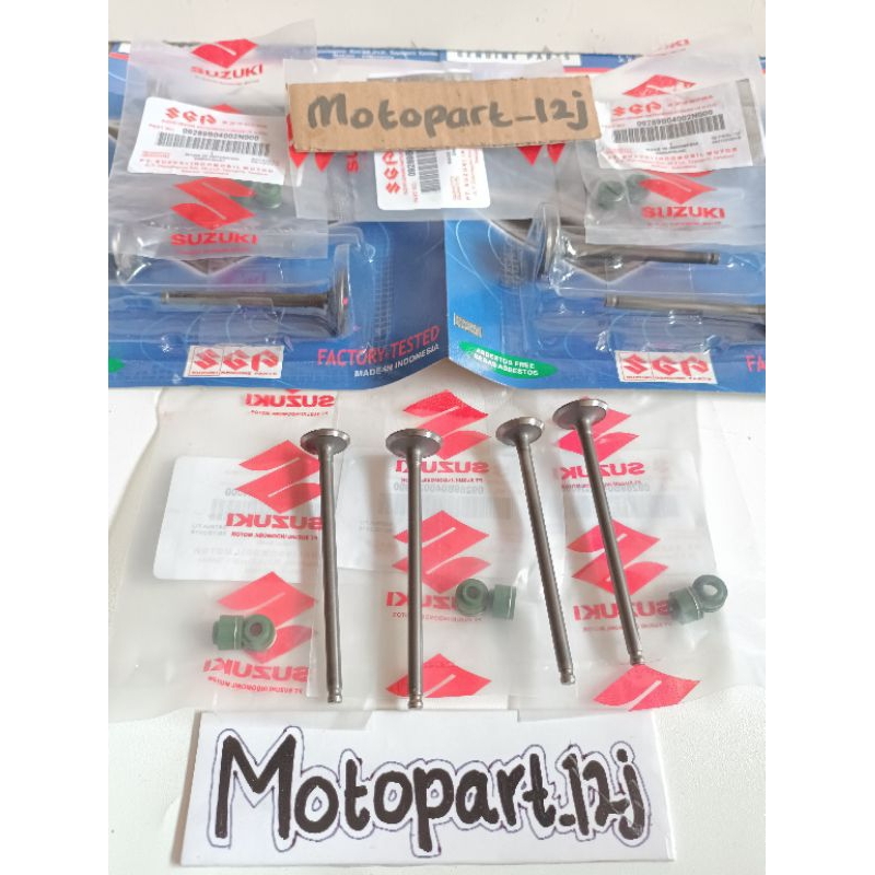 KlepSet In Ex Payung Klep Set Sil Klep Suzuki Satria fu lama Satria fu karbu asli Ori