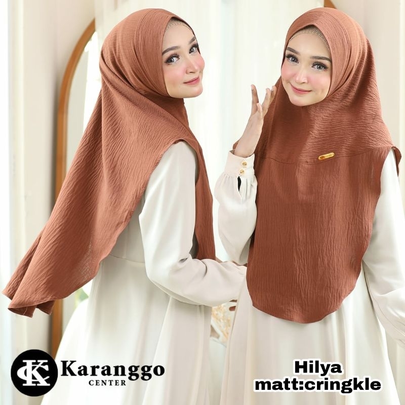 Khimar oval hilya CRINGKEL ORI *karanggo*