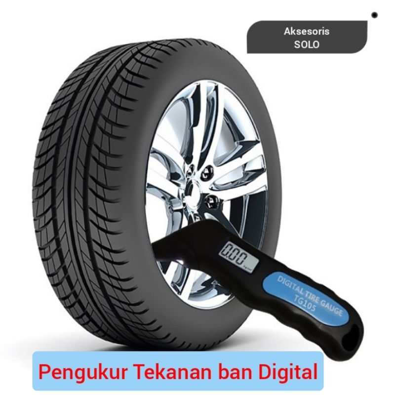 Pengukur Tekanan Ban Digital mobil / motor