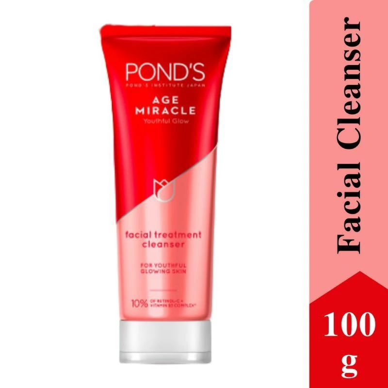 Ponds age miracle facial cleanser / facial foam 100gr