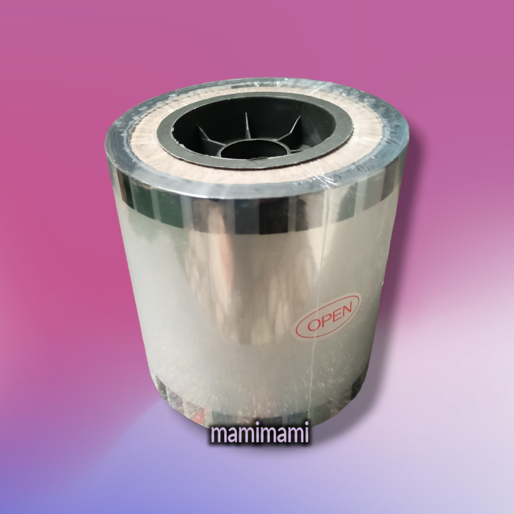 Plastik Seal Cup Polos - Motif Plastic Lid Sealer Cup Motip (Kartun Buah Daun Teh Drink 4in1 Thank