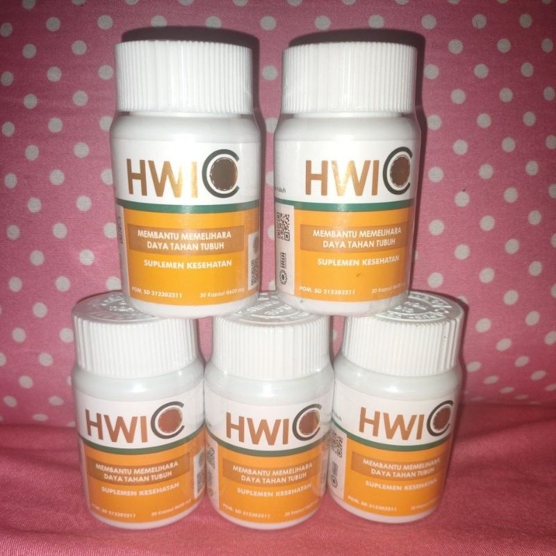 Vitamin Herbal HwiC isi 30 kapsul