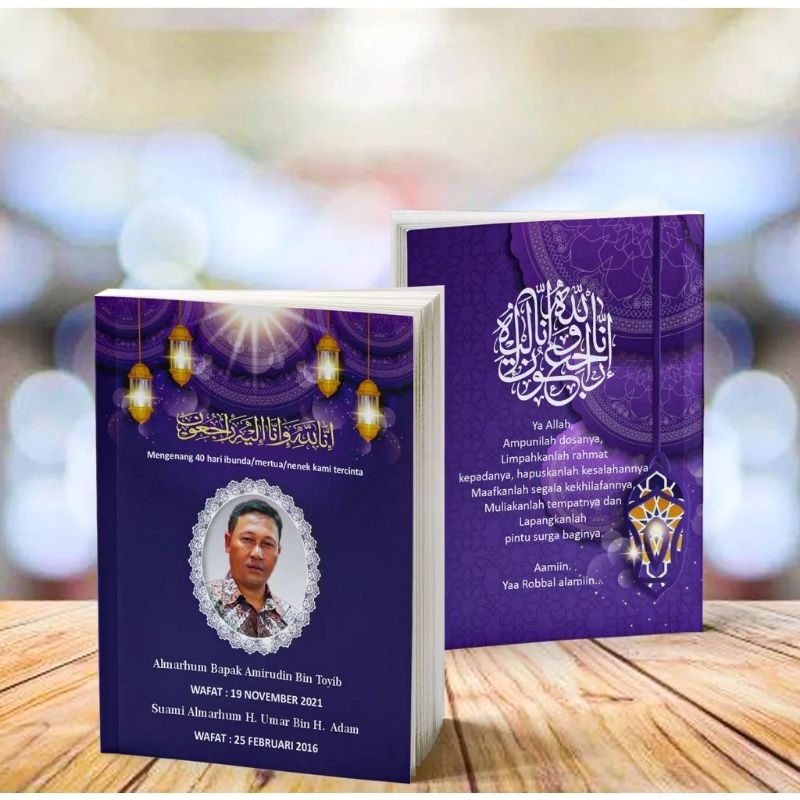Buku yasin murah kekinian custom