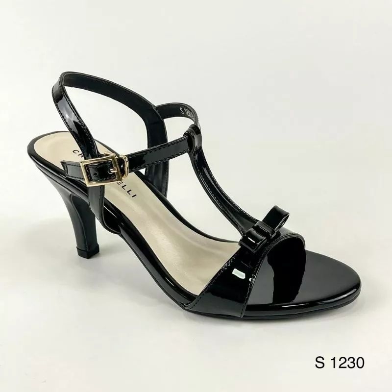 Preloved Sandal High Heels Chrislotelli Shoes Size 37 / Heels hitam