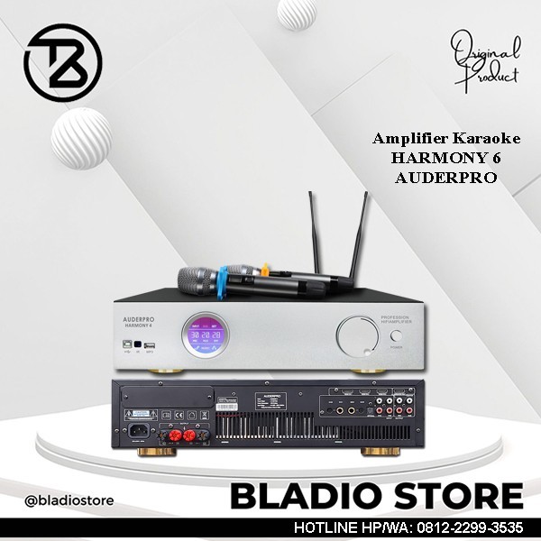 Amplifier Karaoke Digital AUDERPRO HARMONY 6 / 500 WATT