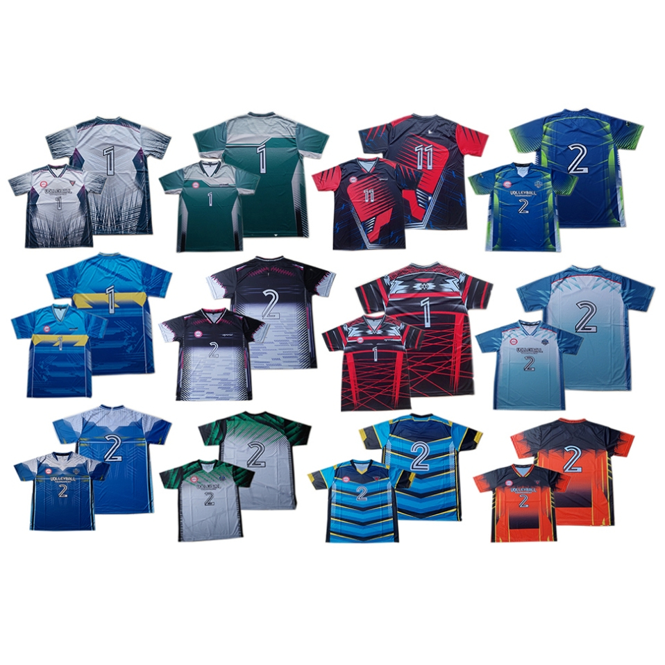 jersey kaos bola voli putra proliga terbaru murah full printing/ baju olahraga pria full print/ atas