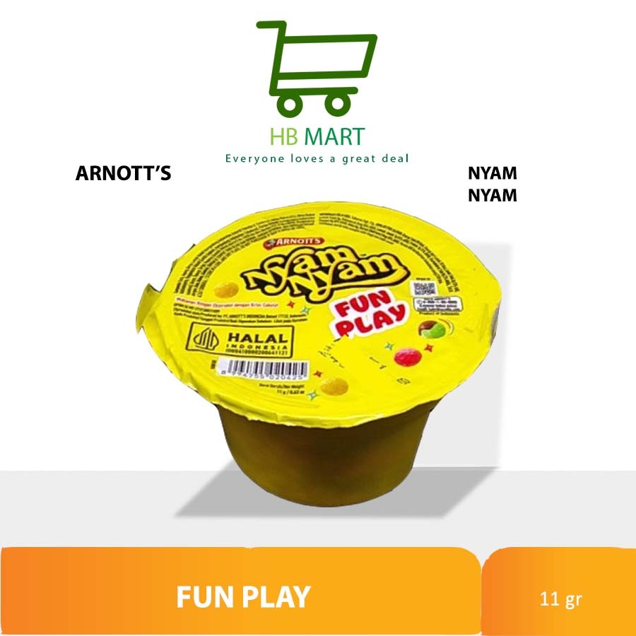 

ARNOTT'S NYAM NYAM RICE CRISPY FUN PLAY 11GR