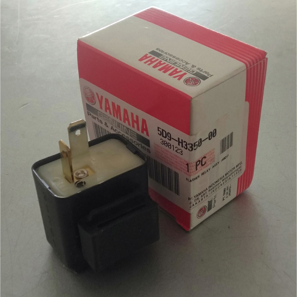 FLASHER RELAY ASSY (40D1) / RELAY LAMPU RITING SEIN - LEXAM / VEGA ZR / FORCE / JUPITER Z 115 JUPITE