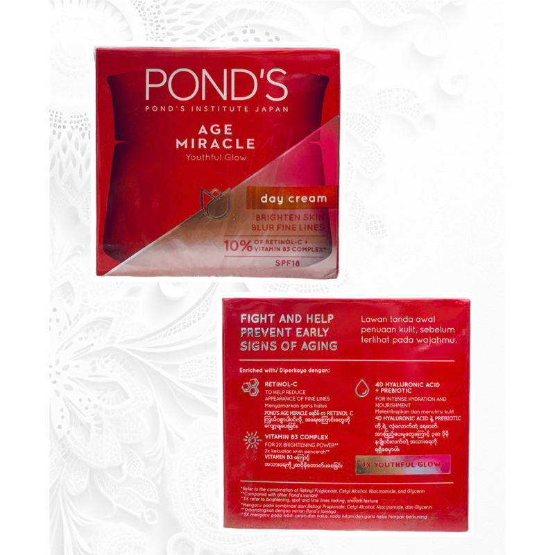 PONDS AGE MIRACLE DAY CREAM 50g