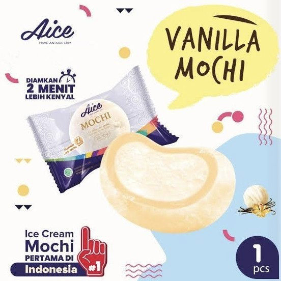 

Aice Mochi Durian Coklat Vanilla Klepon Ice Cream Es Krim Moci