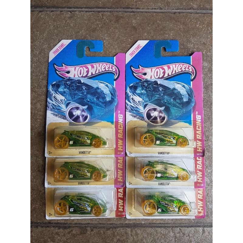 Hotwheels Vandetta Hijau 2013 Jago Balap