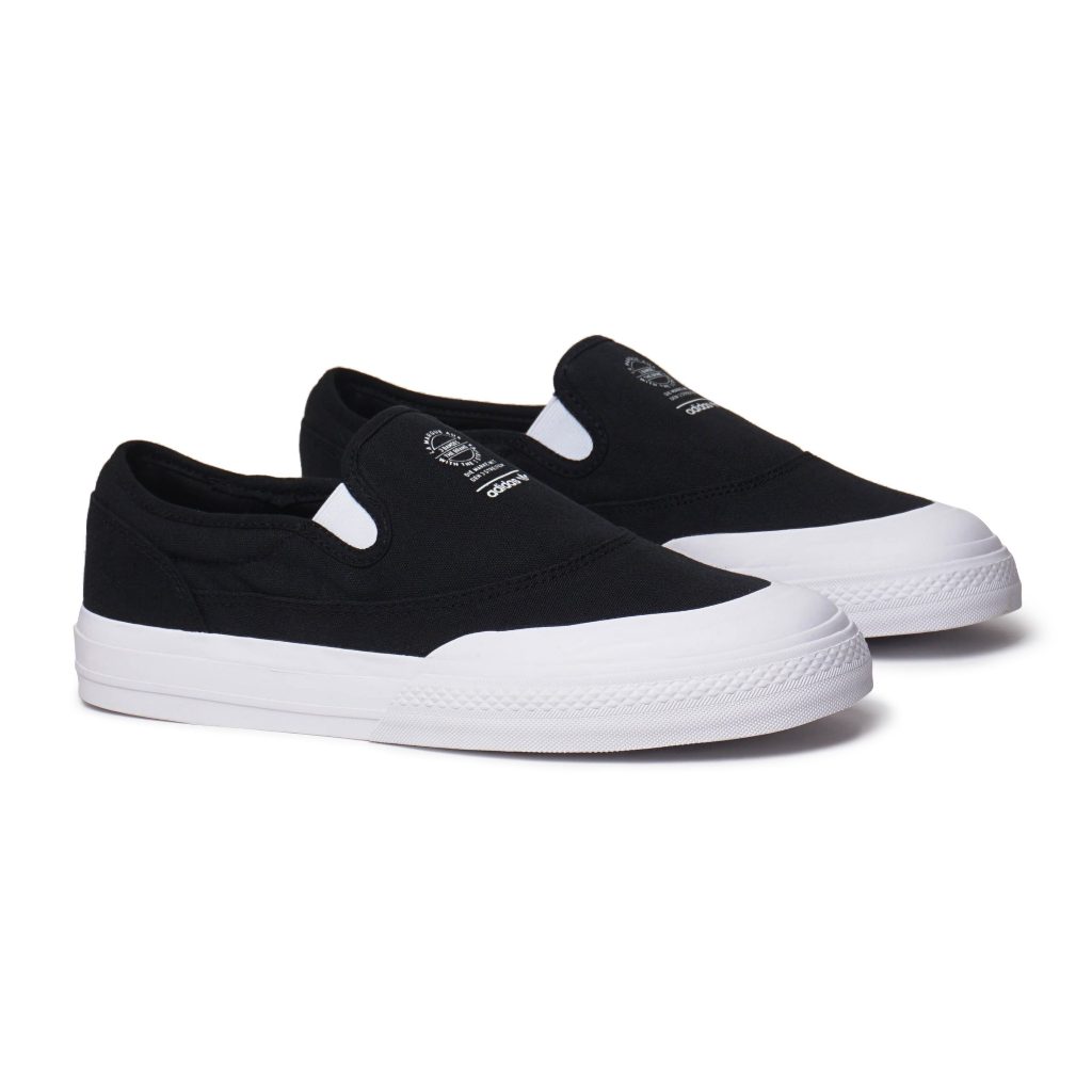 SEPATU SNAEKERS PRIA ADIDAS NIZZA RF SLIP ON ART S23722