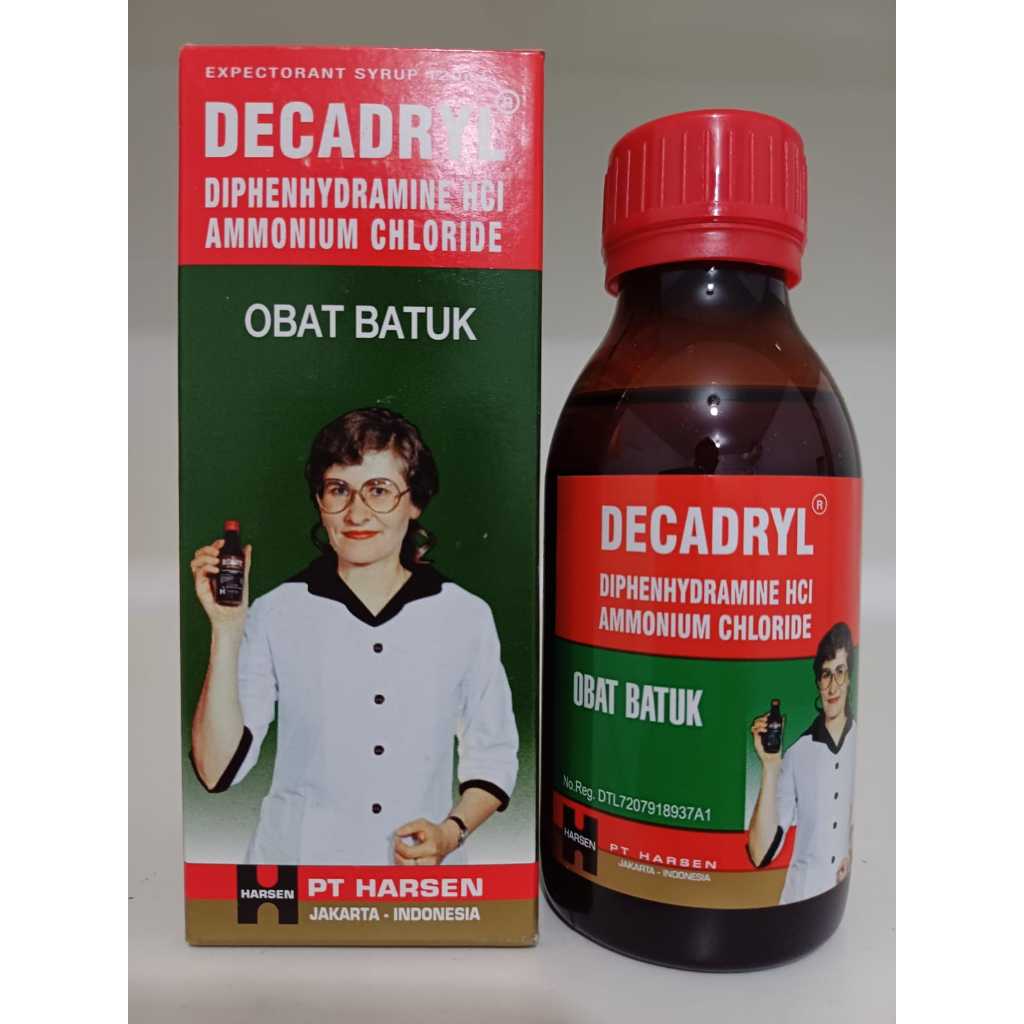 Decadryl obat batuk berdahak alergi (120ml)