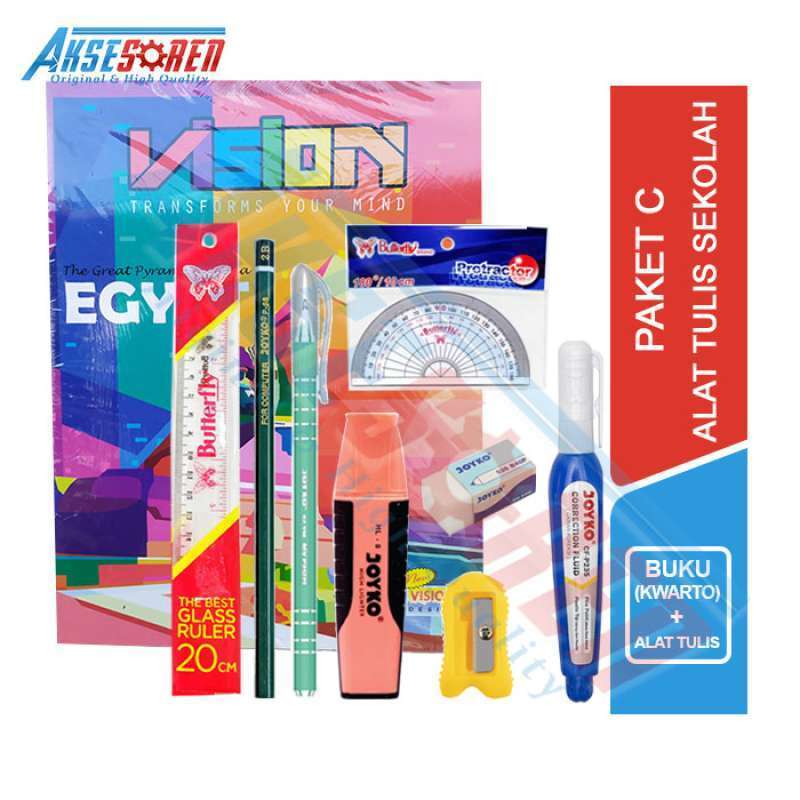 

PAKET ALAT TULIS 8IN1 / STATIONERY SET FANCY / ALAT TULIS SET / STATIONERY SET