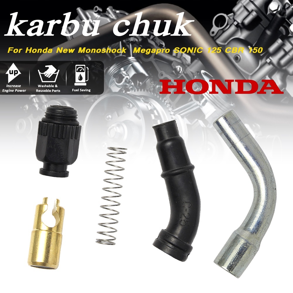 Valve Set Starter Karbu Karburator Choke Honda New Monoshock  Megapro Mega Pro Ori SONIC 125 CBR 150