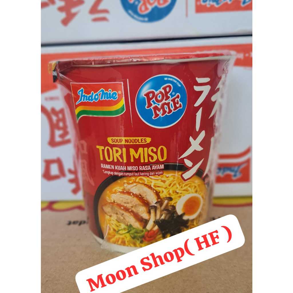 

POP MIE TORI MISO & TORI KARA SOUP NOODLES JAPANESE RAMEN