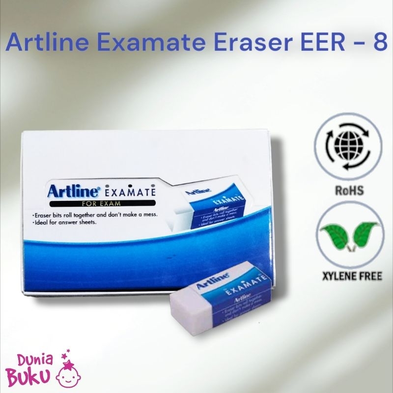 

( 1 BOX / 40 PCS ) ARTLINE Penghapus Pensil Eraser EER - 8 Small