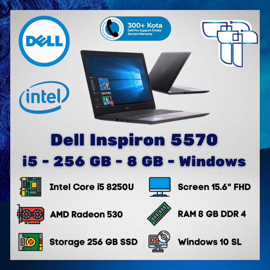 Laptop Notebook Dell Inspiron 15 5570 - i5