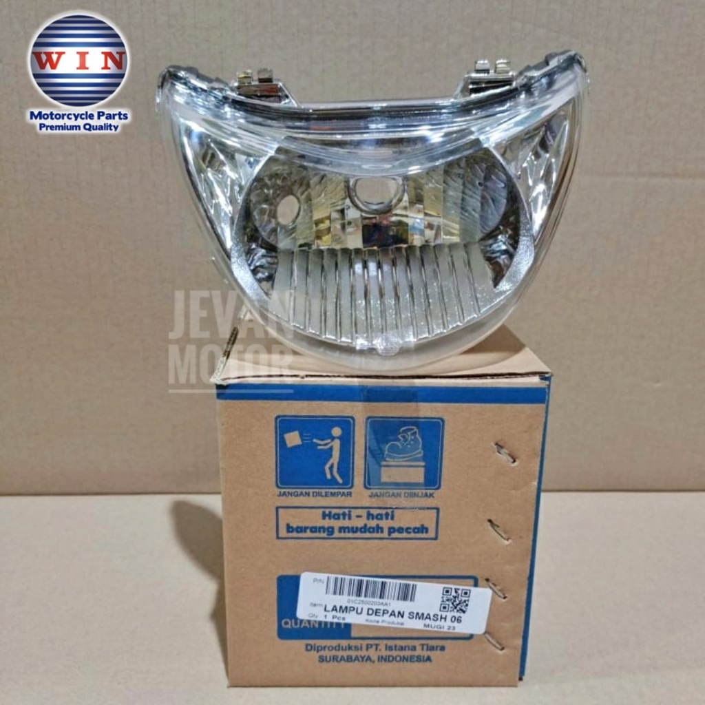 WIN Lampu Depan Suzuki Smash tahun 2006 / Reflektor Suzuki Smash 2006