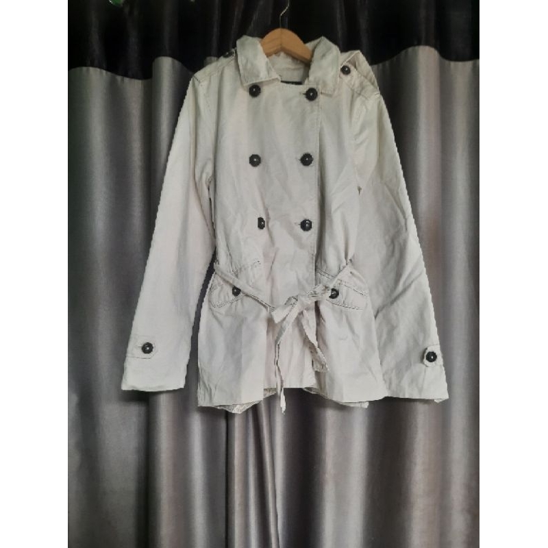 preloved coat zara girl size 9-10y