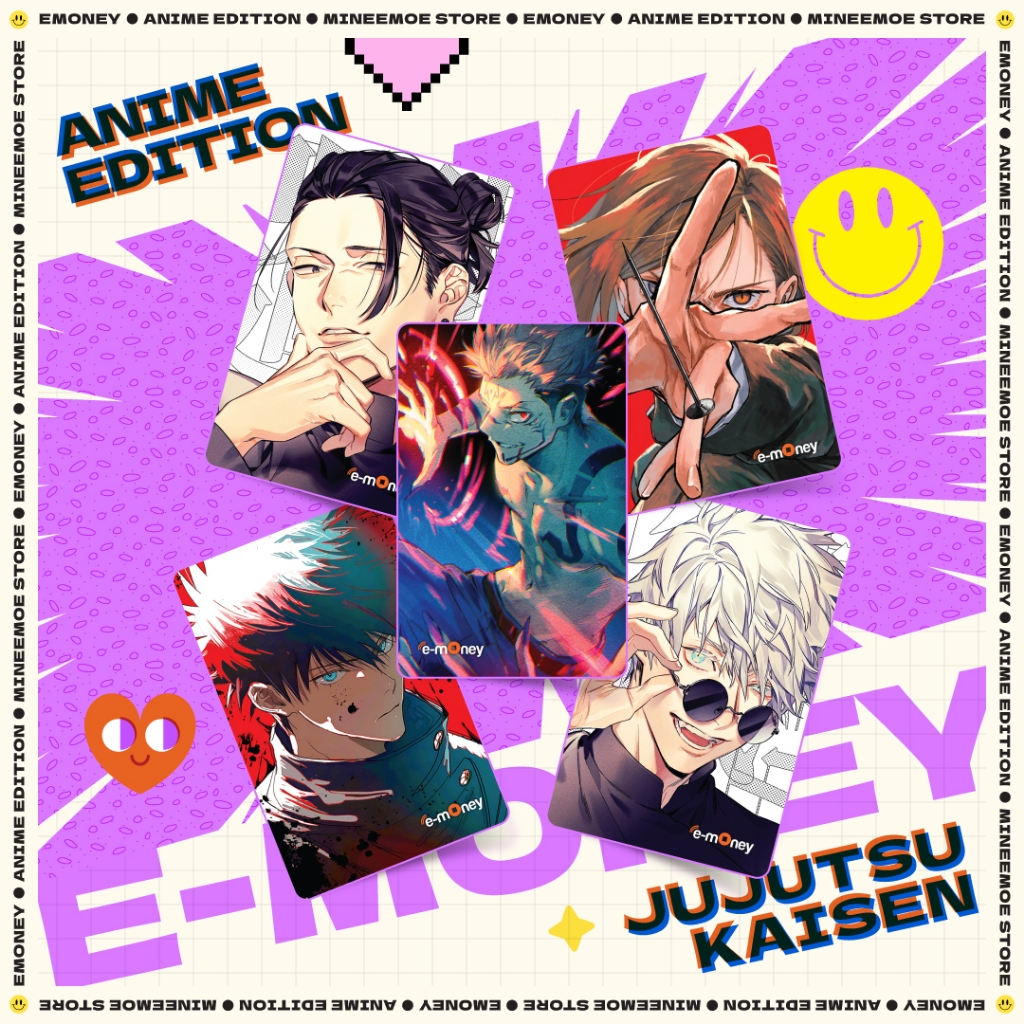 [PO] eMoney / BRIZZI / FLAZZ / TAPCASH (Anime Jujutsu Kaisen)